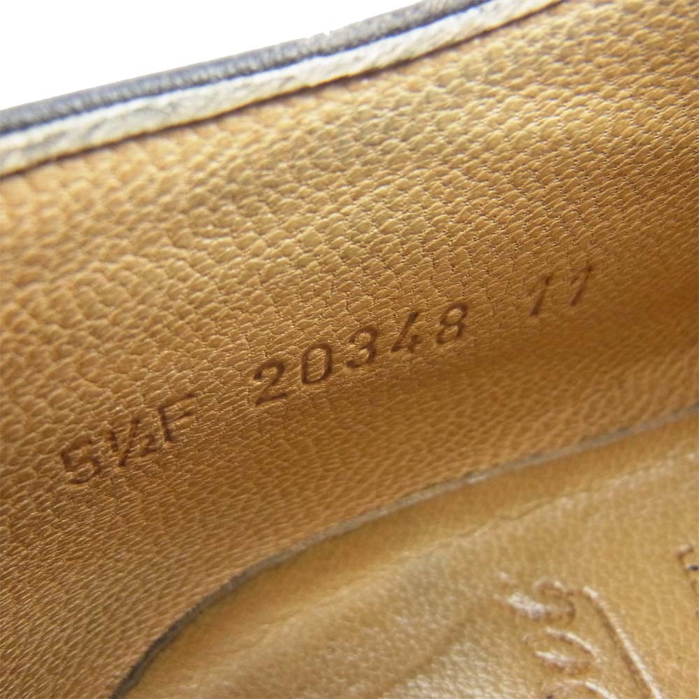 Paraboot パラブーツ 20348 11 CHAMBORD シャンボード シューズ フランス製 ブラック系 5.5F【中古】