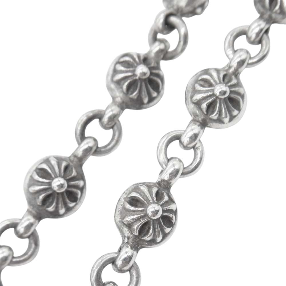 CHROME HEARTS クロムハーツ(原本無) クロスボール BSフレア ネックレス シルバー系【中古】