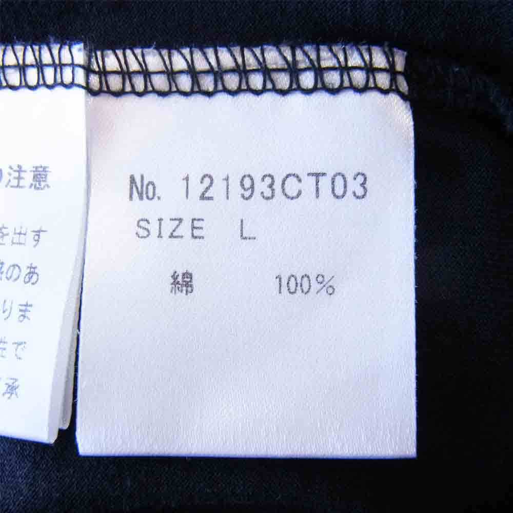 HYSTERIC GLAMOUR ヒステリックグラマー 12193CT03 PLAYBOY プレイボーイ プリント Tシャツ ブラック系 L【美品】【中古】