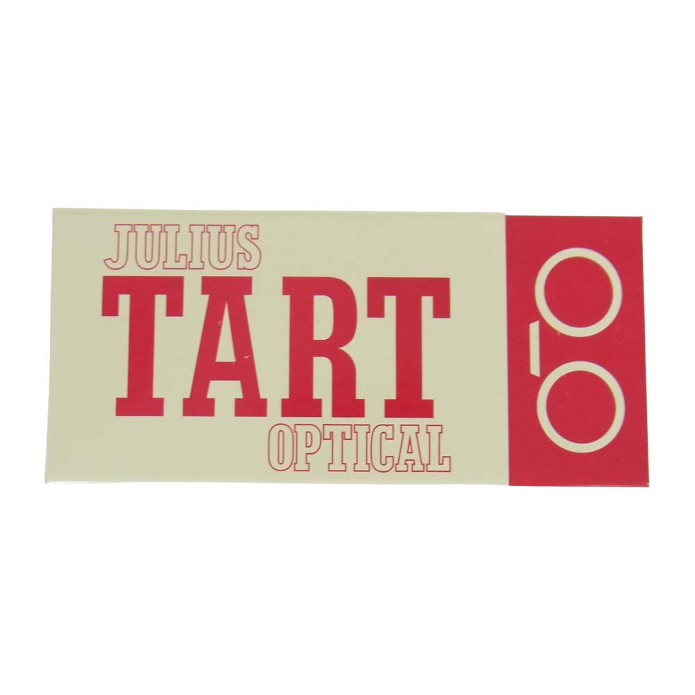 JULIUS TART OPTICAL レンズ クリア ブラック系【美品】【中古】