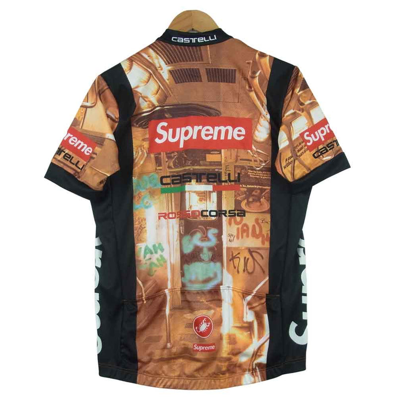 Supreme Castelli Cycling Jersey Lサイズ 白Tメンズ