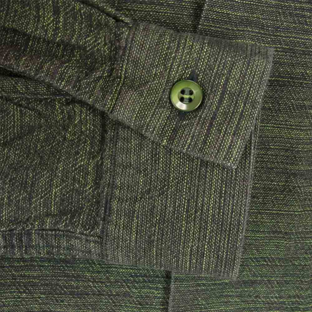 TENDERLOIN テンダーロイン T-MEXICAN SHT メキシカン オープンカラー カーキ系 XS【中古】