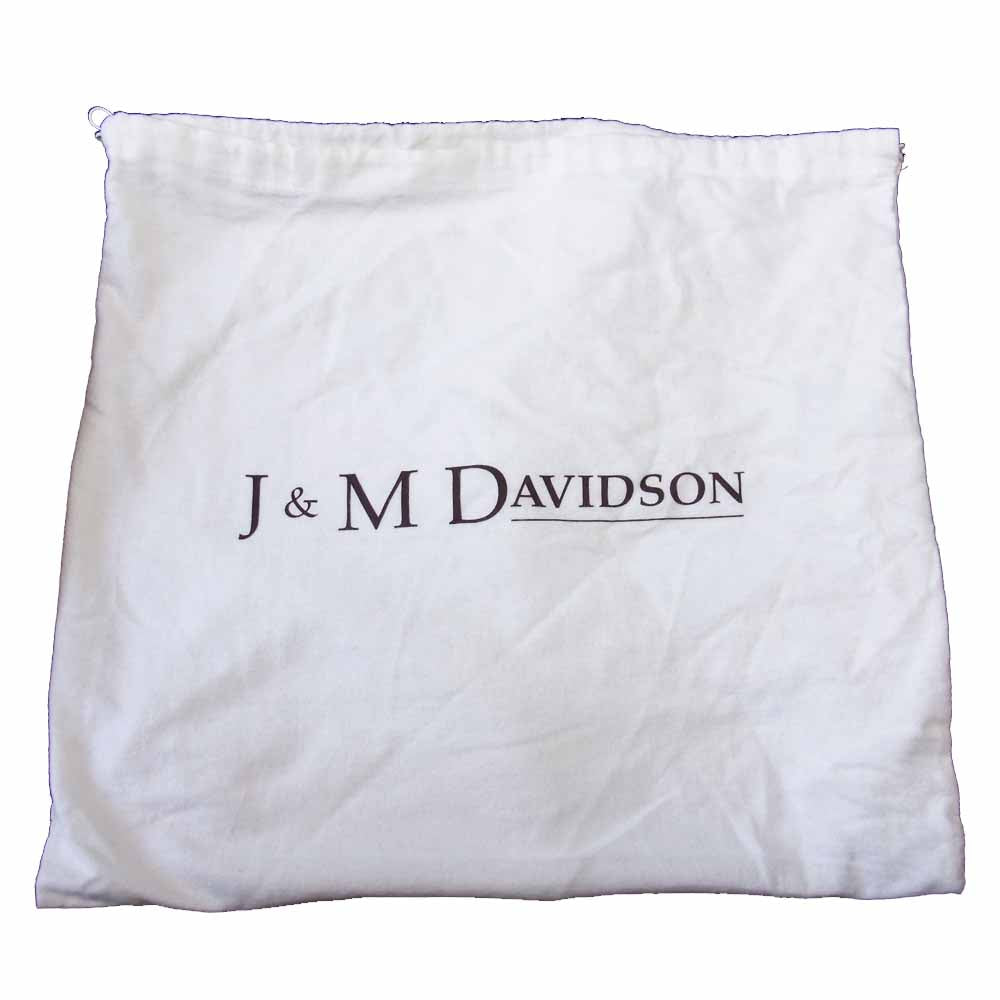 J&M Davidson ジェイアンドエムデヴィッドソン レザー スエード コンビ トート バッグ ブラック系×ブラウン系【中古】