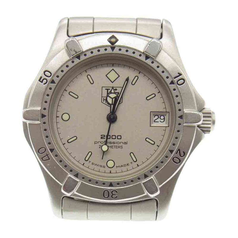 TAG HEUER タグホイヤー 962 213 200ｍ プロフェッショナル クォーツ レディース 腕時計 シルバー系【中古】