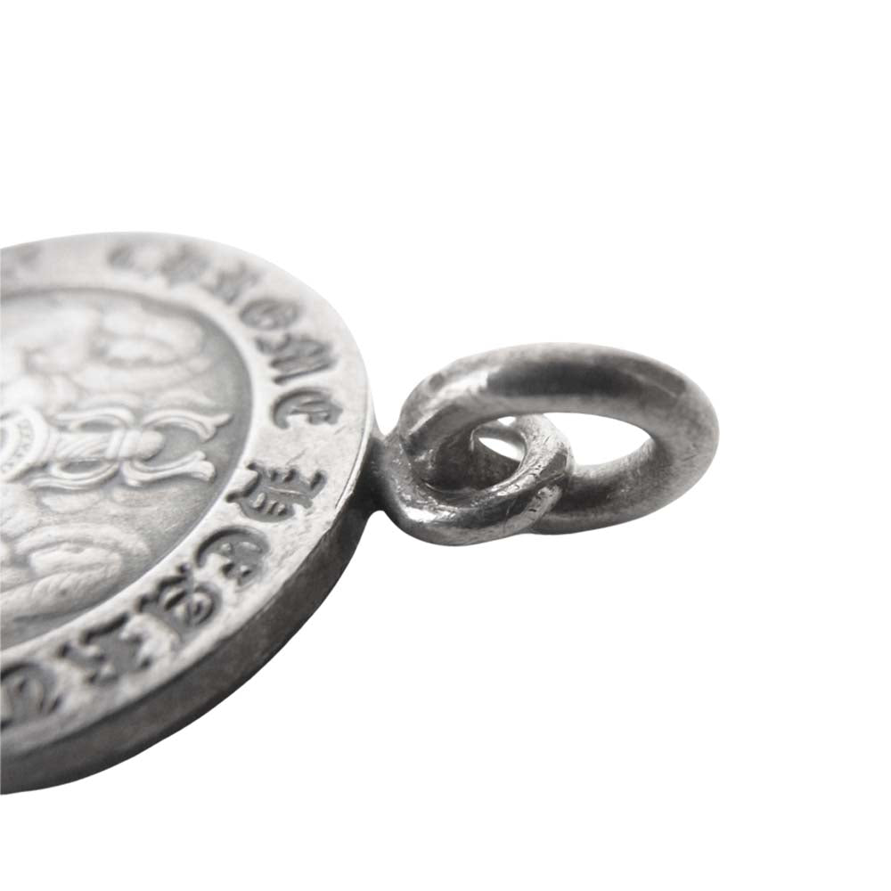 CHROME HEARTS クロムハーツ(原本無) V1 エンジェルメダル チャーム シルバー系【中古】