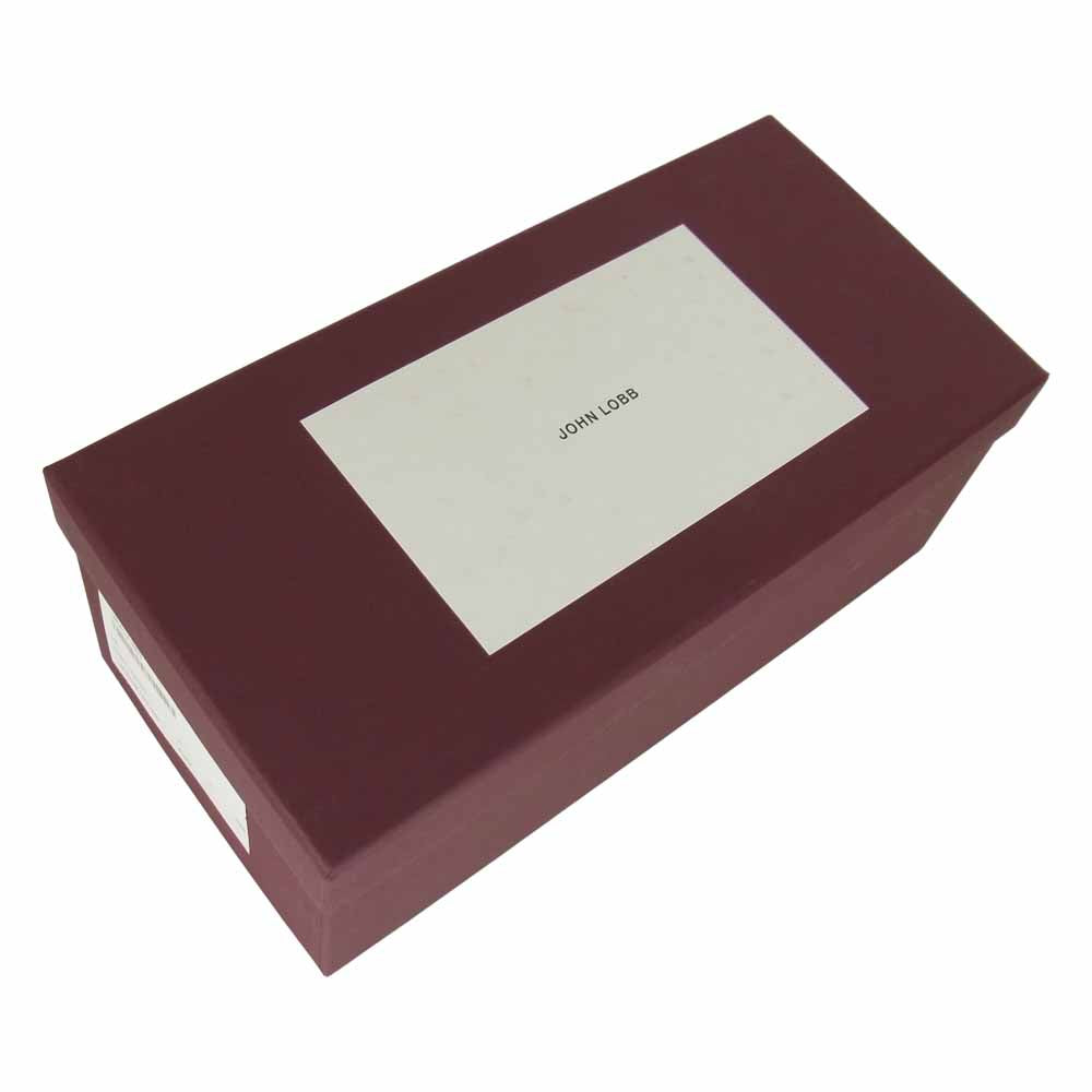 John Lobb ジョンロブ 162181LE1R070 Loe leather derby shoes ミュージアムカーフストレートチップ ダービーシューズ ブラック系 7E【中古】