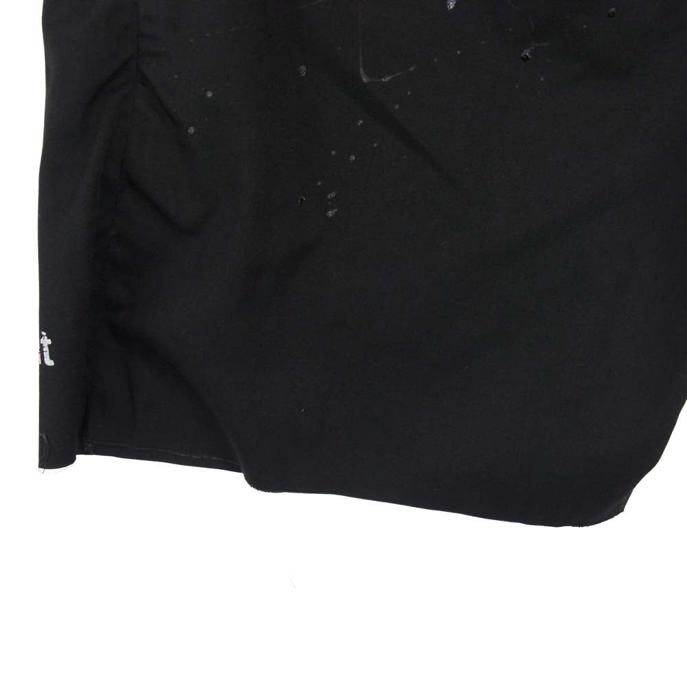 SOPH ソフ UE-210033 DRIPPING SHORTS ドリッピング ショーツ ブラック系 4【新古品】【未使用】【中古】
