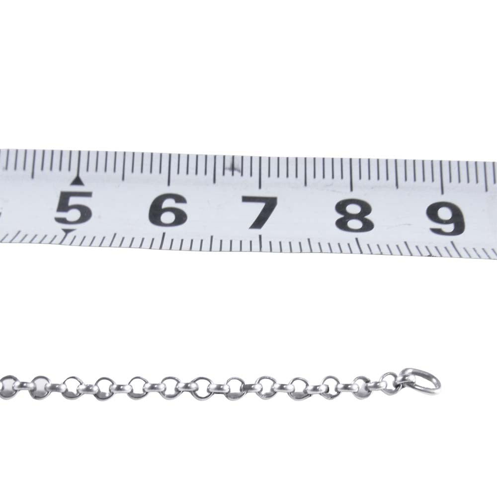 CHROME HEARTS クロムハーツ(原本無) NECK CHAIN 18inch ロール チェーン 925 シルバー系【中古】