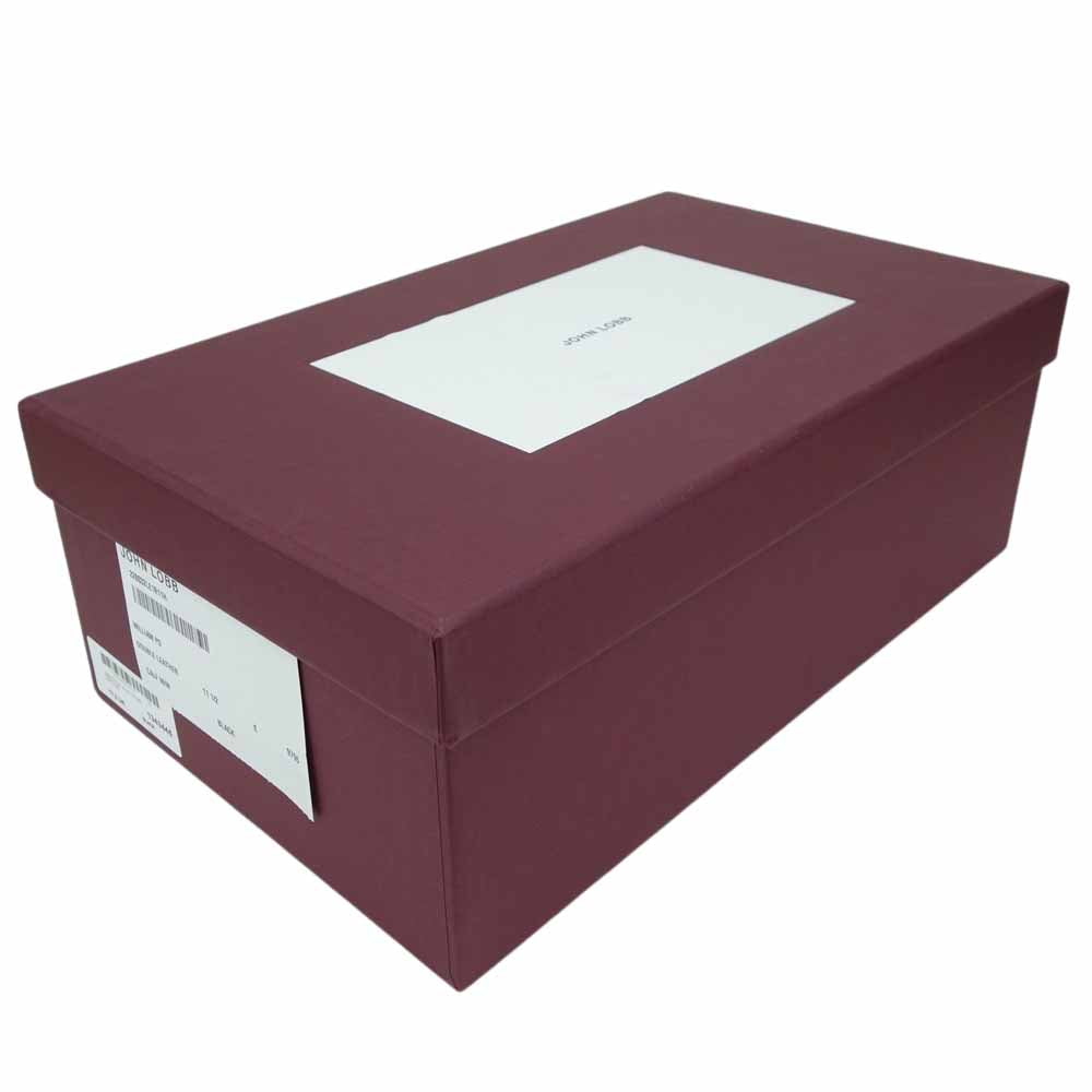 John Lobb ジョンロブ 1343445 William ウィリアム モンクストラップ レザーシューズ ブラック系 11.5UK【新古品】【未使用】【中古】