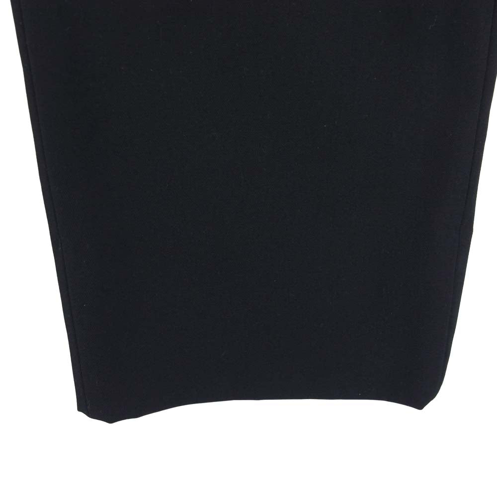 Yohji Yamamoto ヨウジヤマモト MH-P04-100 Y's for men ウールギャバジン 2タック テーパード スラックス パンツ ブラック系 M【中古】