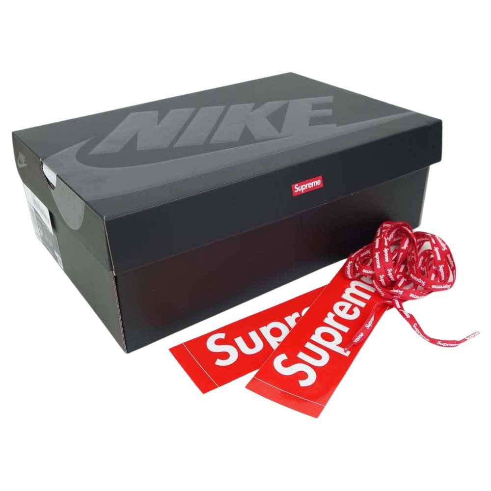 Supreme シュプリーム CU9225-100 × NIKE ナイキ AIR FORCE 1 Low エアフォース ワン ロー 27.5cm ホワイト系 27.5cm【新古品】【未使用】【中古】