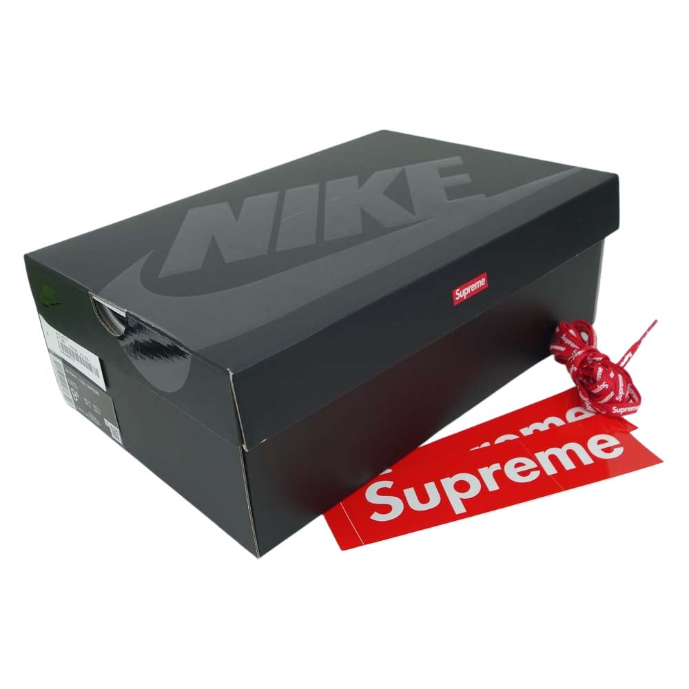 Supreme シュプリーム CU9225-100 × NIKE ナイキ AIR FORCE 1 Low エアフォース ワン ロー 27.5cm ホワイト系 27.5cm【新古品】【未使用】【中古】