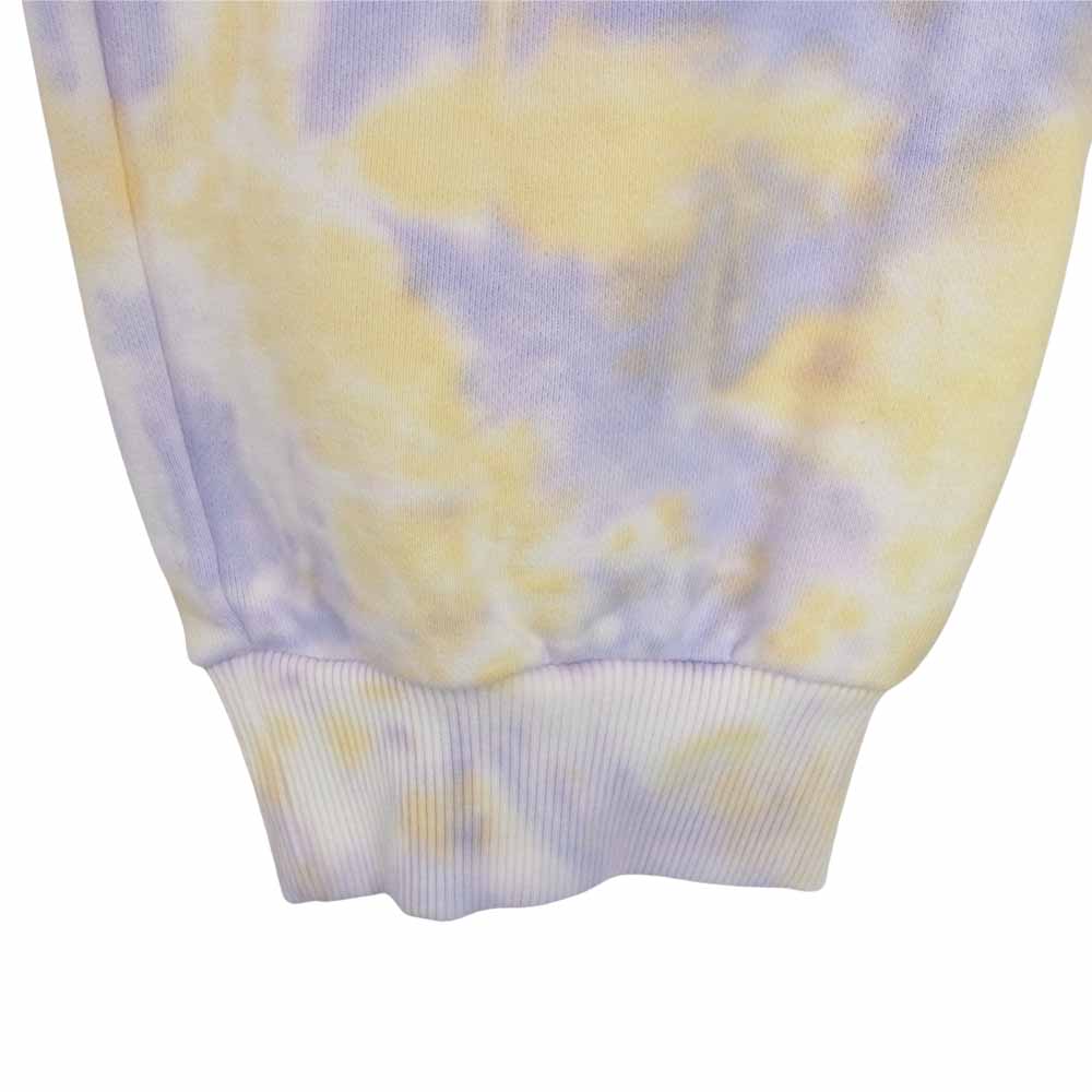 WIND AND SEA ウィンダンシー WDS-20A-PT-07 SWEAT PANTS tie-dye タイダイ スウェット パンツ イエロー系 パープル系 M【新古品】【未使用】【中古】