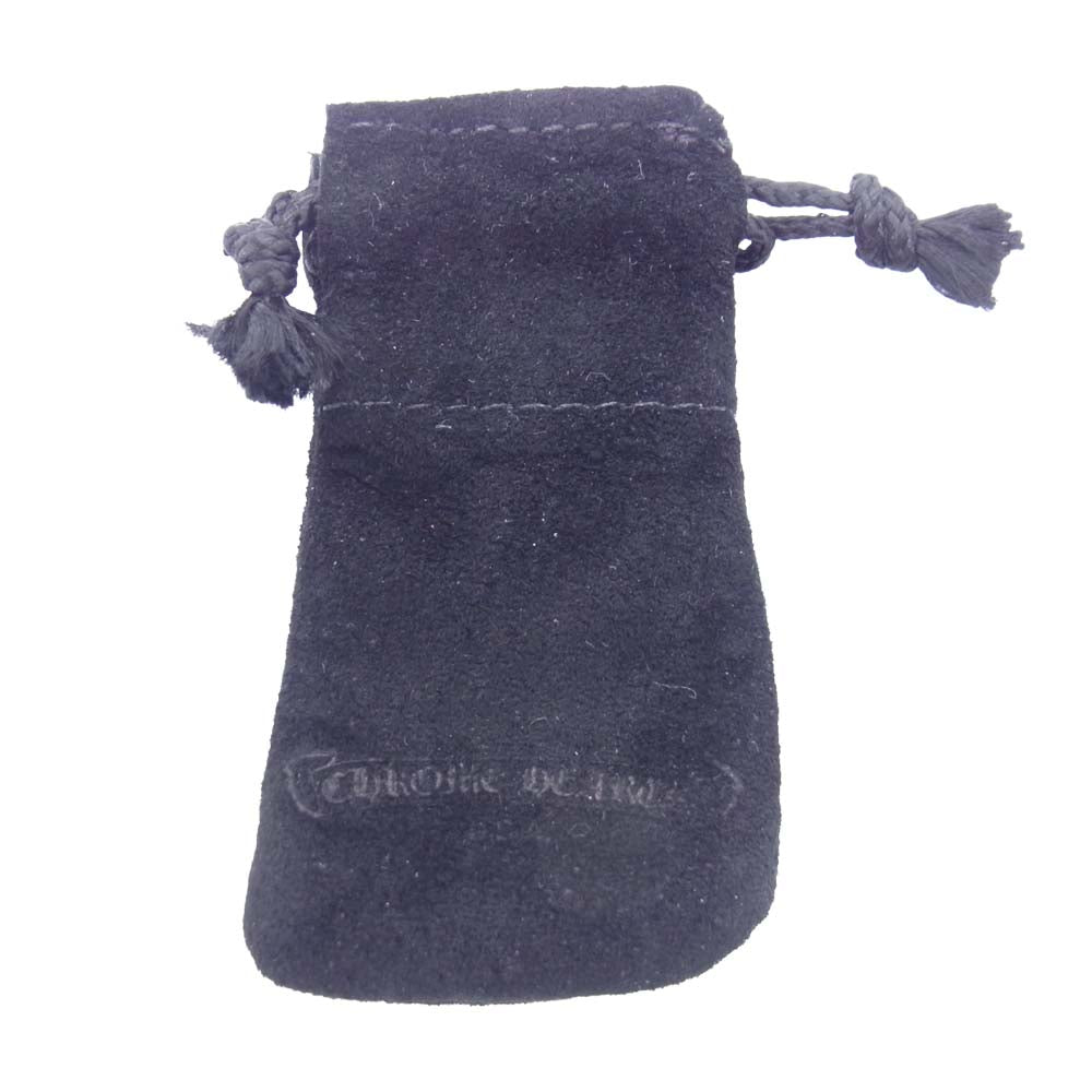 CHROME HEARTS クロムハーツ(原本有) 22K No2 CH PLS DIA CHプラス スタッド ピアス ゴールド系【中古】