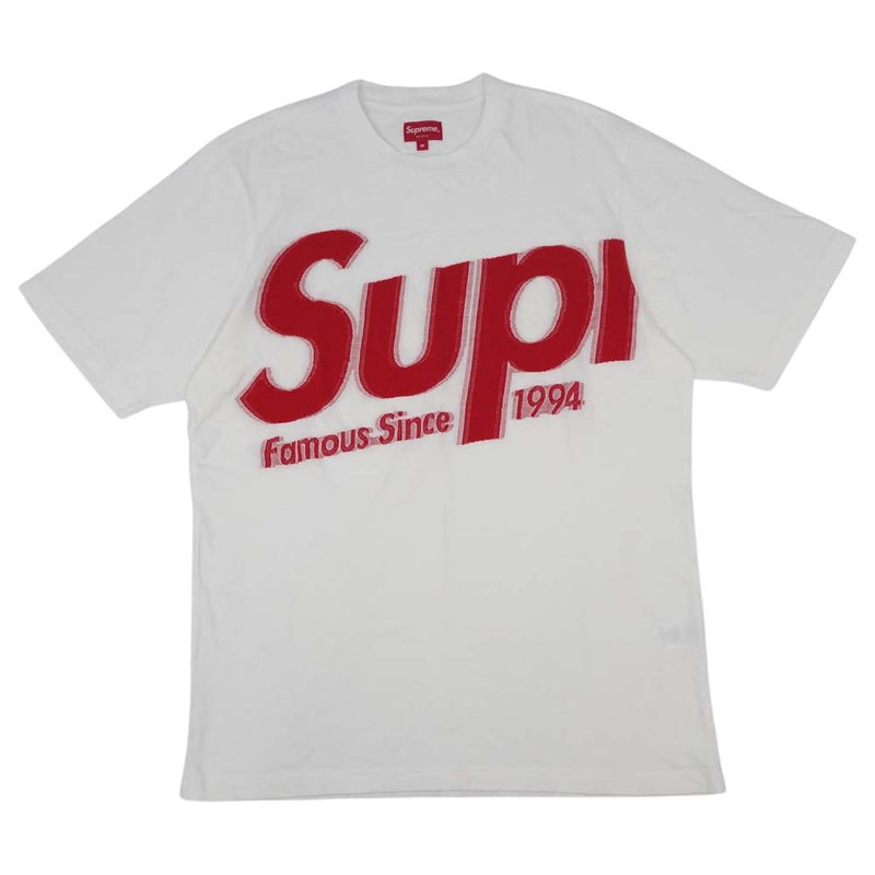新品 Supreme 21SS Intarsia Spellout Tシャツ