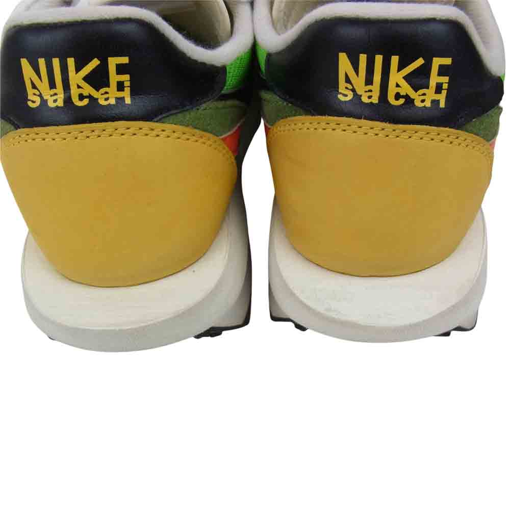 NIKE ナイキ BV0073-300 LD WAFFLE SACAI ワッフル サカイ グリーンガスト セーフティオレンジ グリーン系 27.5cm【中古】