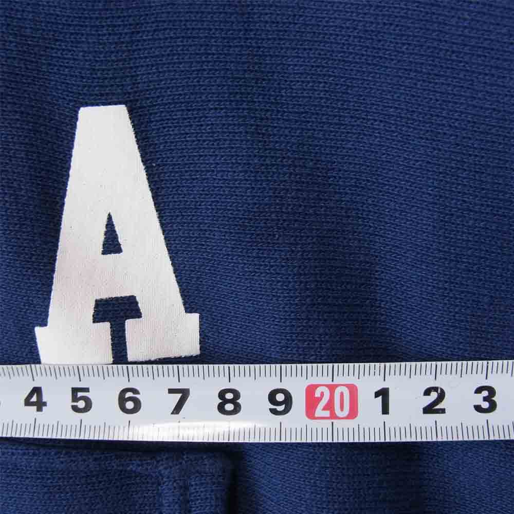 Champion チャンピオン 青タグ 復刻 USNA リバースウィーブ パーカー ネイビー系 XL【中古】