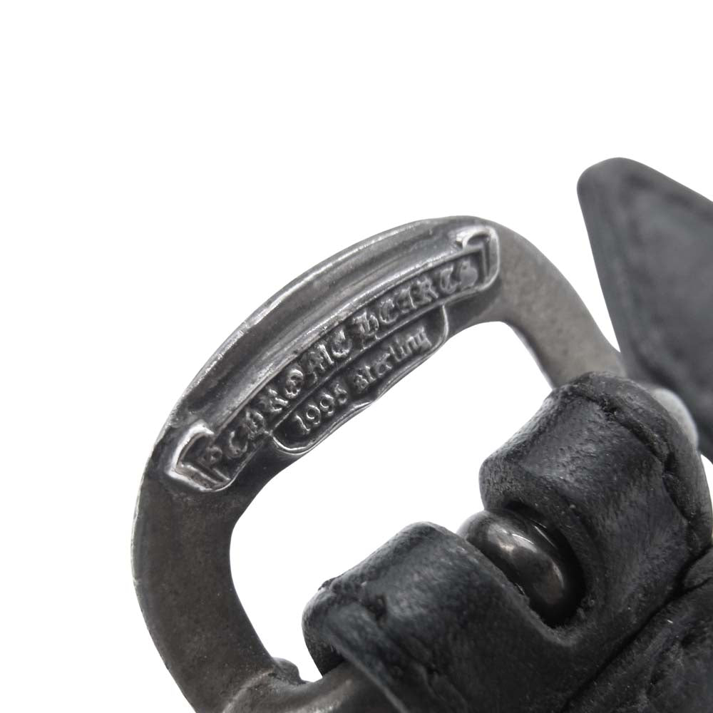 CHROME HEARTS クロムハーツ(原本無) R&R ロックンロール ブレスレット ブラック系【中古】