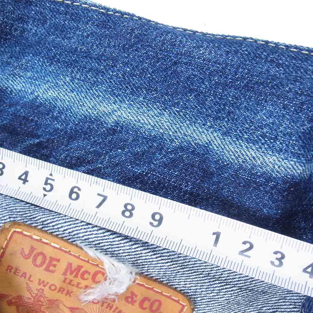 The REAL McCOY'S ザリアルマッコイズ 926 JOE McCOY ジョーマッコイ 2nd Type Denim Jacket セカンド タイプ デニムジャケット インディゴブルー系 36【中古】