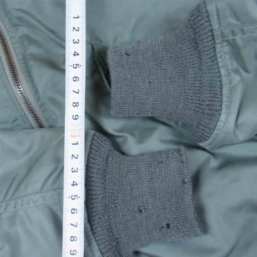 The REAL McCOY'S ザリアルマッコイズ L-2B SKYLINE CLOTHING スカイラインクロージング 実名復刻 フライト カーキ系 XS【中古】