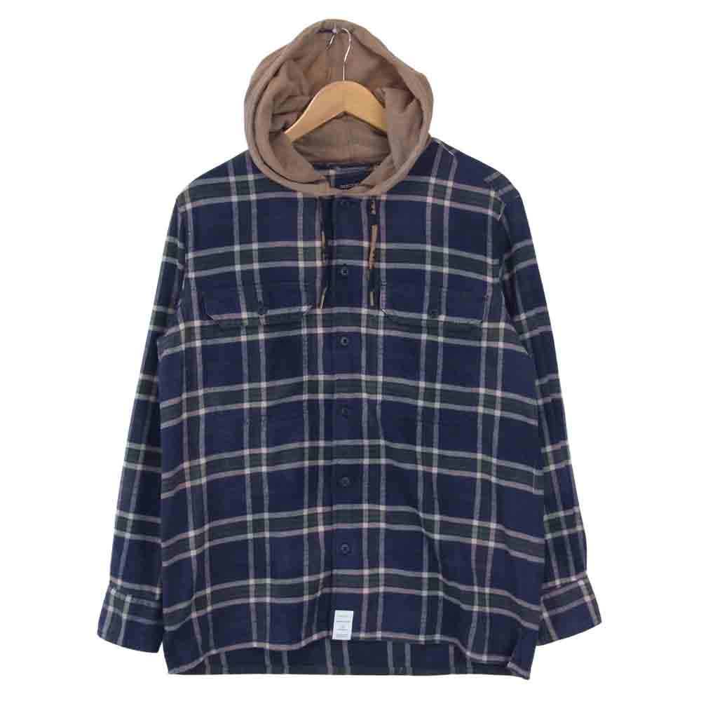 DESCENDANT SPICOLI HOODED デニム フード シャツM 【公式通販】