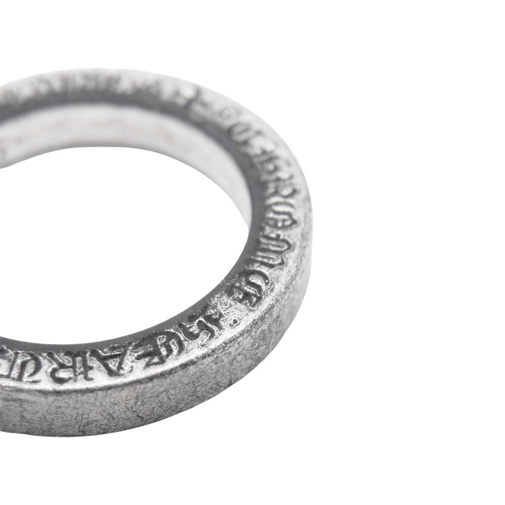 CHROME HEARTS クロムハーツ(原本無) 3mm SPACER スペーサー リング シルバー系 8号【中古】