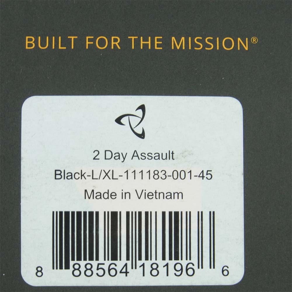 MYSTERY RANCH ミステリーランチ 111183-001-45 2 Day Assault 2デイ アサルト バックパック リュック ブラック系【新古品】【未使用】【中古】