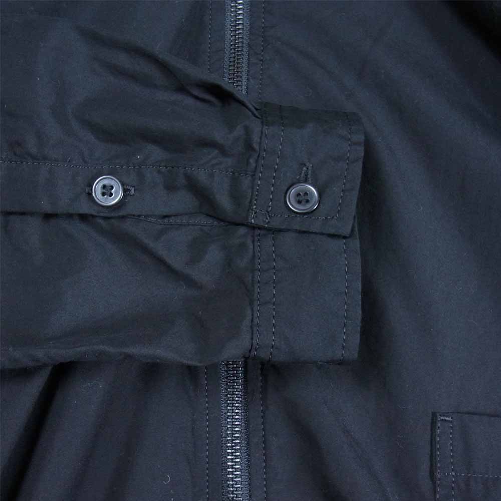 Yohji Yamamoto ヨウジヤマモト POUR HOMME プールオム 21SS HD-B04-001-2A CHAIN STITCH BROAD HOOD SHIRT チェーンステッチ ブロード フードシャツ ブラック系 3【新古品】【未使用】【中古】