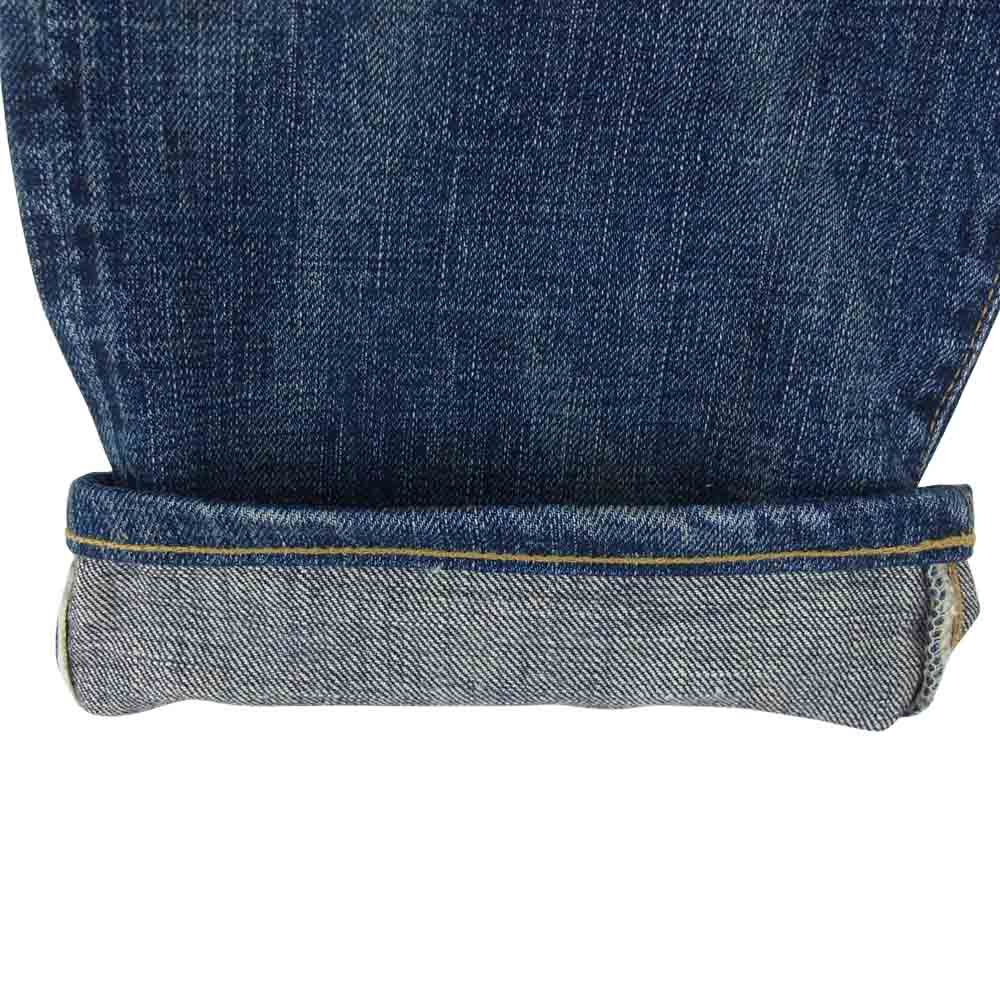RRL ダブルアールエル USA製 国内正規品 ボタンフライ セルビッチ 165 82A インディゴブルー系 31【中古】