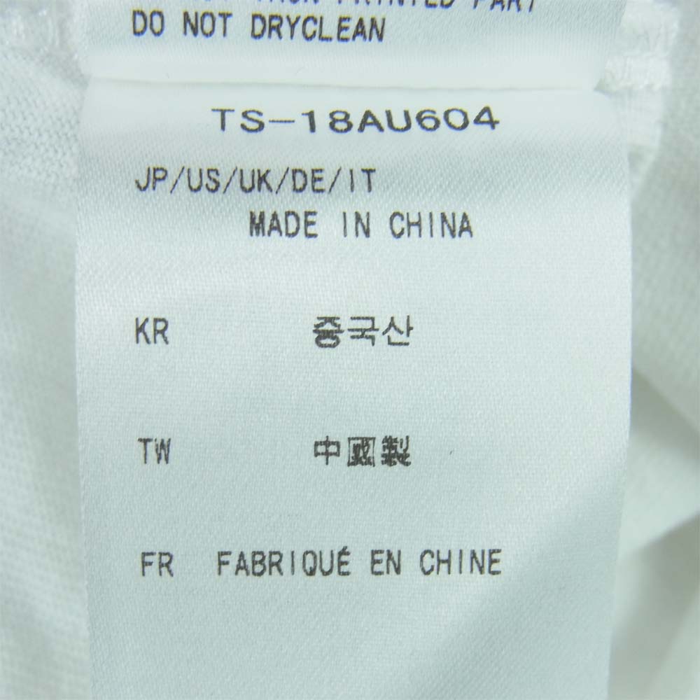 snowpeak スノーピーク TS-18AU604 60th Logo Tshirt 4 60周年記念ロゴ 半袖 Tシャツ ホワイト系 S【中古】