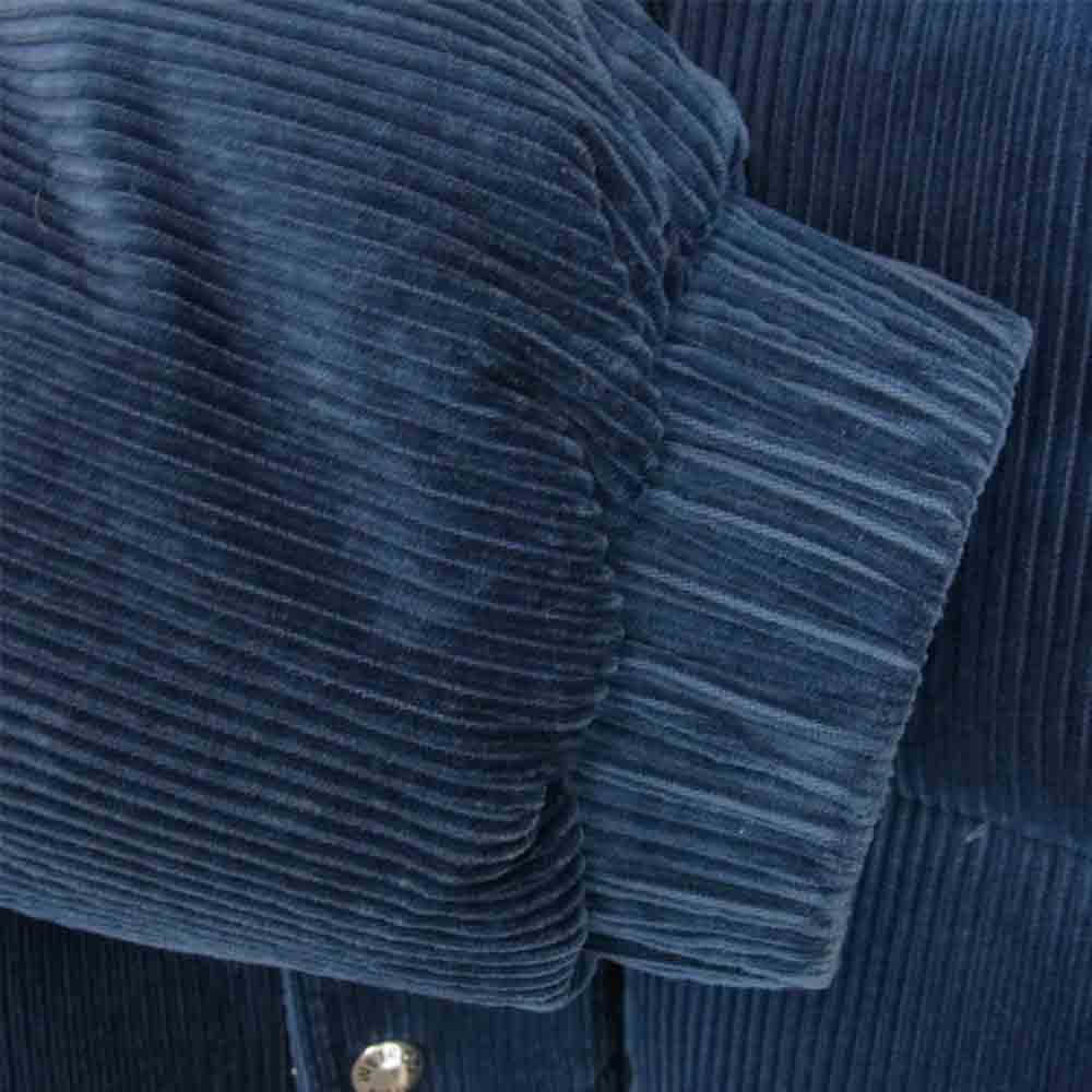 WEIRDO ウィアード NON SKID CORDUROY DOMN JACKET コーデュロイ ダウン ネイビー系 M【中古】