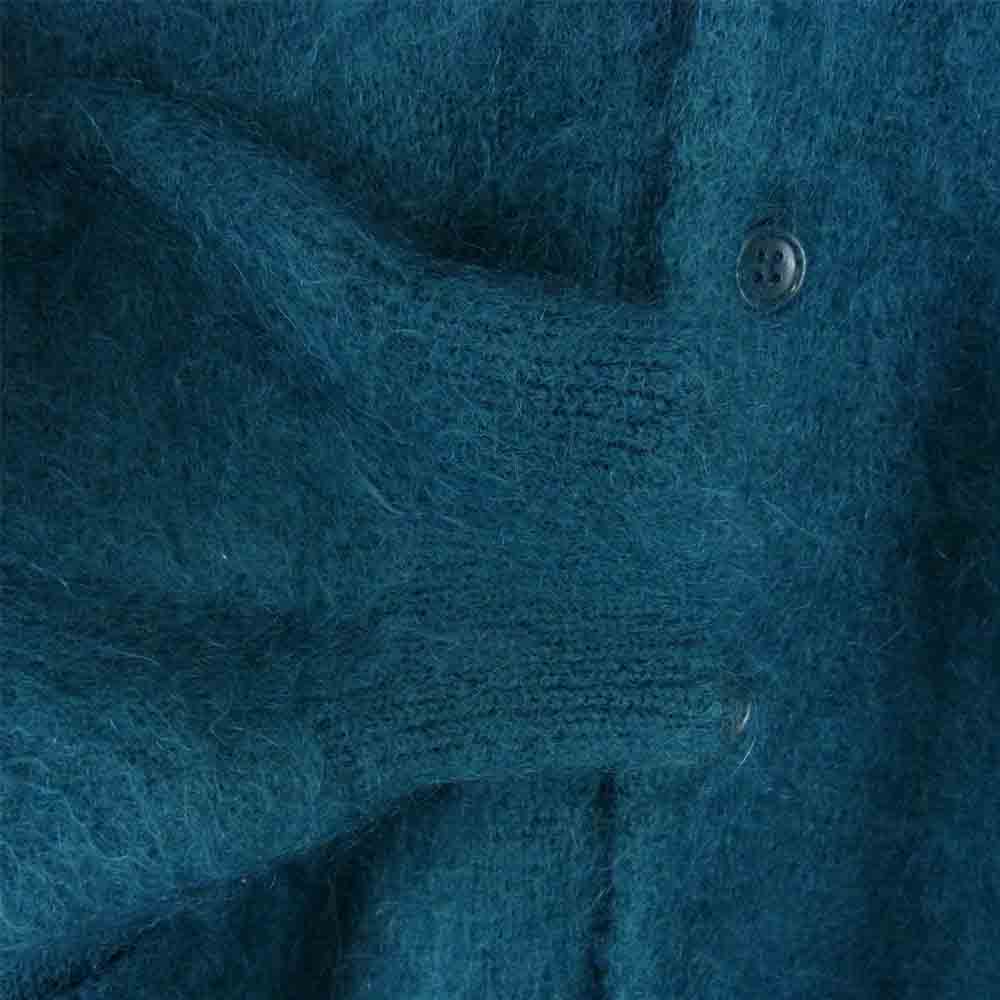 COOTIE クーティー 20AW Mohair Cardigan Turquoise モヘア カーディガン グリーン系 M【中古】