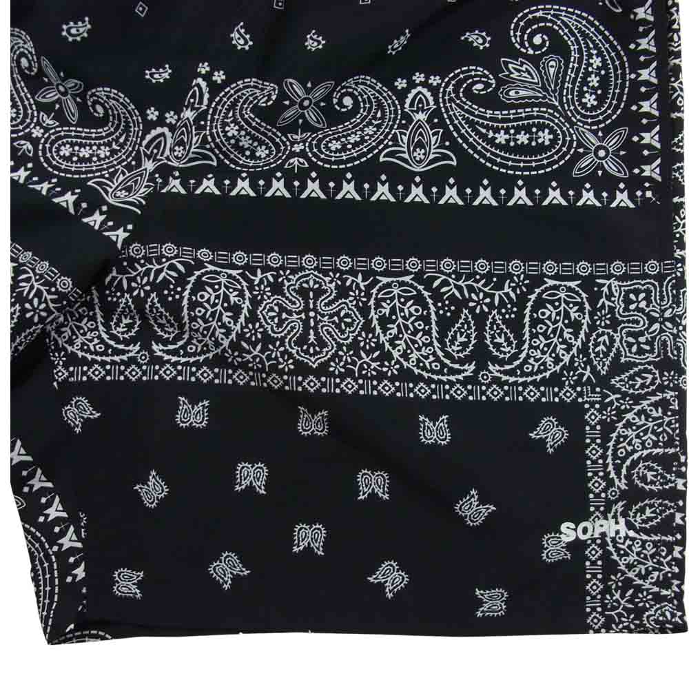 F.C.R.B. エフシーアールビー 21SS FCRB-210043 NYLON EASY SHORTS バンダナ ショーツ ショートパンツ ブラック系 M【新古品】【未使用】【中古】