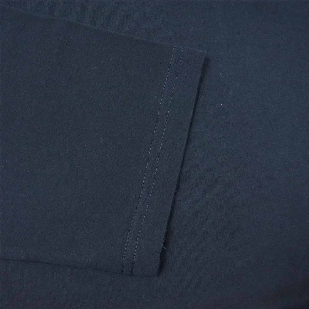 Yohji Yamamoto ヨウジヤマモト POUR HOMME プールオム 21AW HX-T03-070-4A ULTIMA PLAIN STITCH NEW ROUND NECK LONG SLEEVES ウルティマ天竺 クルーネック 長袖 カットソー ブラック系 3【新古品】【未使用】【中古】