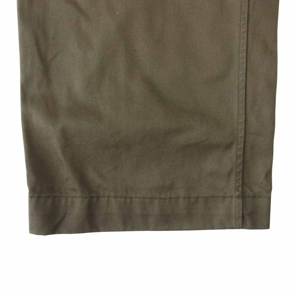 トロフィークロージング 40 Civilian Trousers シリビアン トラウザーズ ミリタリー チノ カーキ系 32【中古】