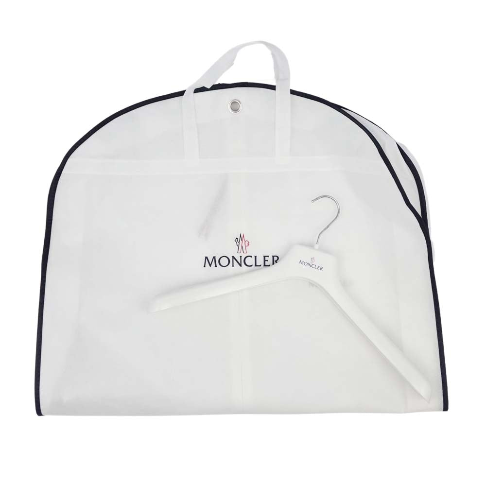 MONCLER モンクレール 20AW 国内正規品 7 ジーニアス GENIUS フラグメント FRAGMENT ルイスレザー Lewis Leathers DWAYNE ドゥエイン ダブル ライダース ジャケット ブラック系 44【新古品】【未使用】【中古】