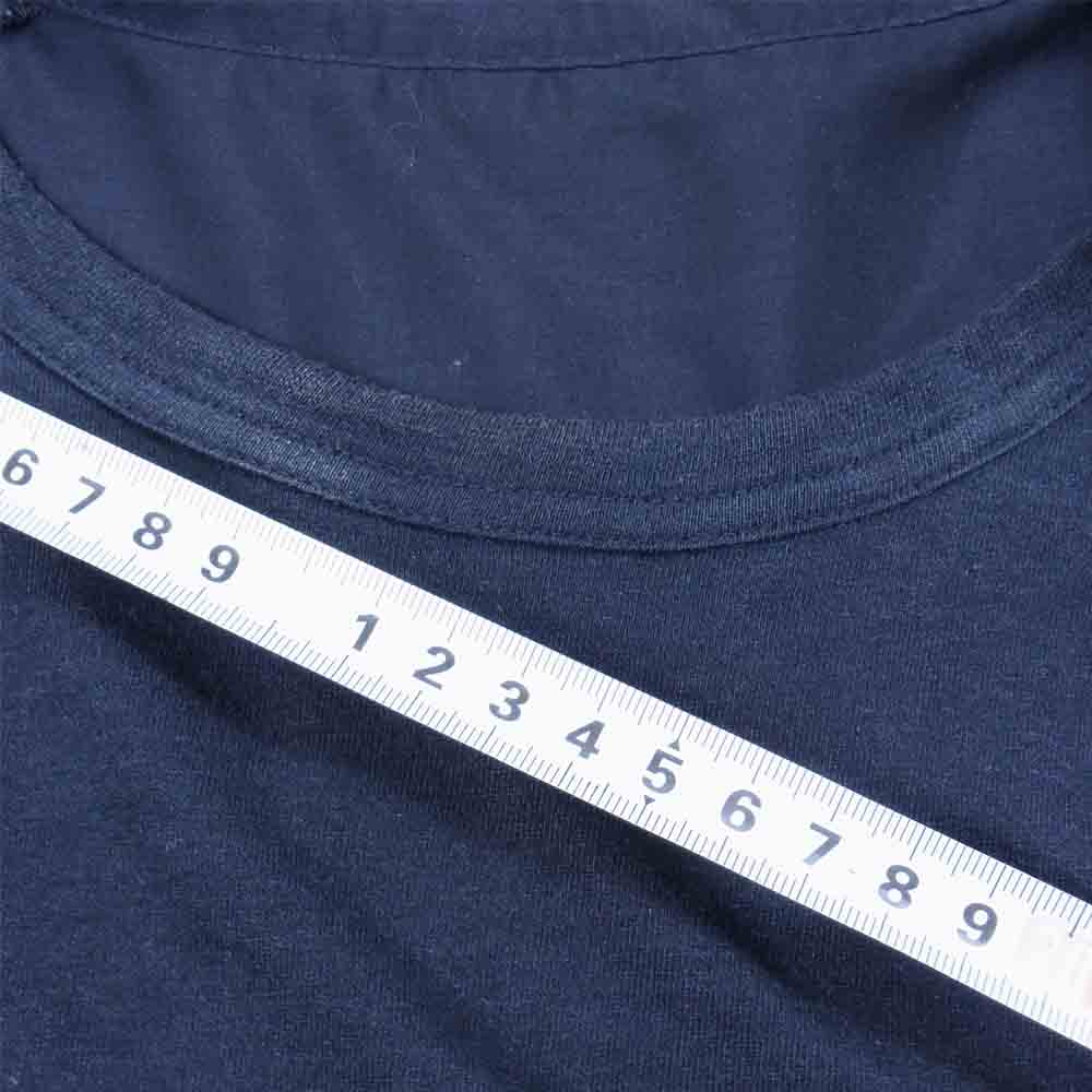 Sacai サカイ 17-02946 半袖 バックプリーツ カットソー Tシャツ ショートスリーブ ネイビー系 1【中古】