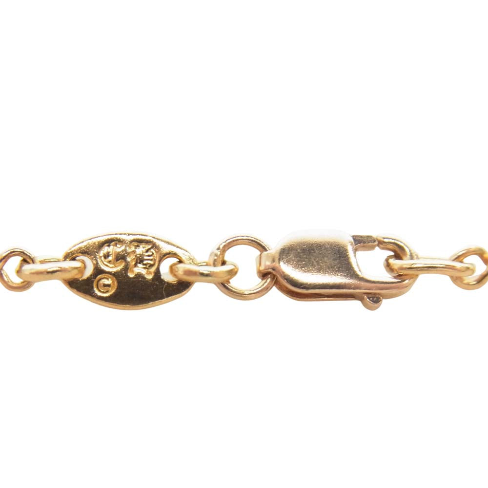 CHROME HEARTS クロムハーツ(原本無) 22K TWIST NECKCHAIN 20inch ツイストチェーン ネックレス ゴールド系【中古】