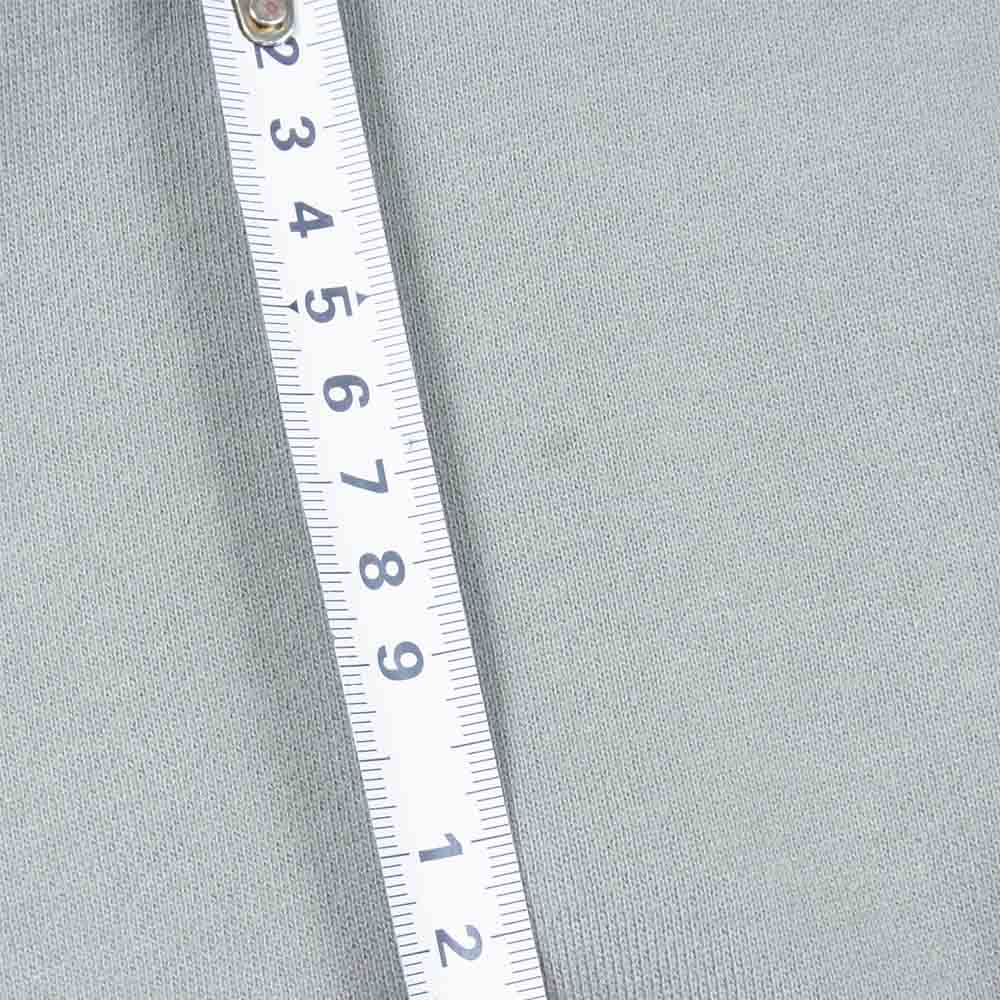 FEAR OF GOD フィアオブゴッド ESSENTIALS エッセンシャルズ フロントロゴ ラバープリント パーカー チャコール系 XL【中古】