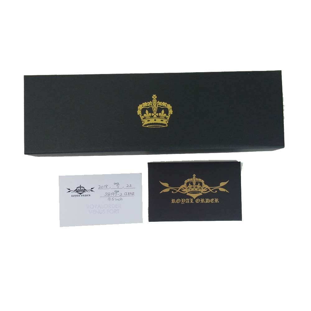 ROYAL ORDER ロイヤルオーダー SB197-2 Small banner star trellis スモール バナー スター ブレスレット シルバー系【中古】