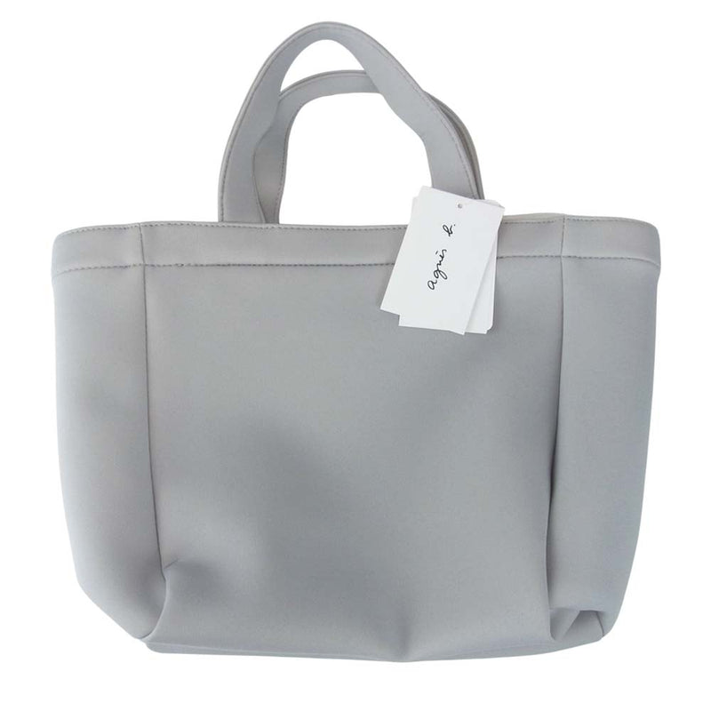 agnes b. アニエスベー RAS19-03 TOTE BAG トートバッグ グレー グレー系【新古品】【未使用】【中古】