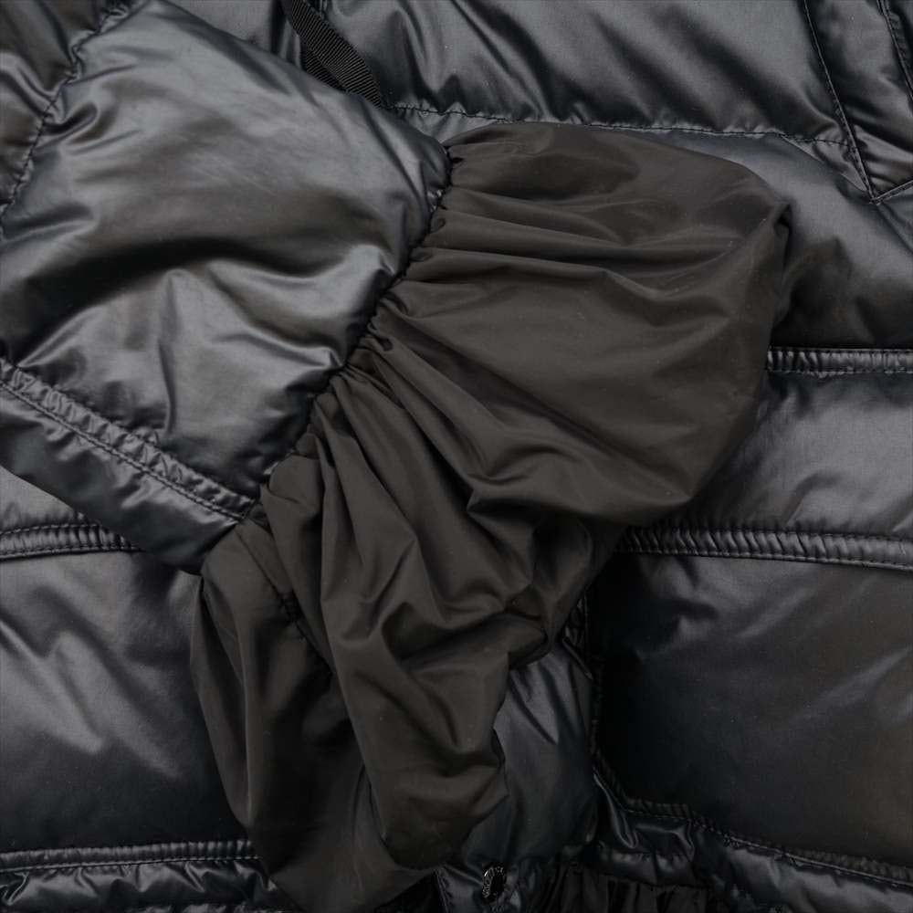 MONCLER モンクレール 国内正規品 SERI フリル ダウン ジャケット ブラック系 00【中古】