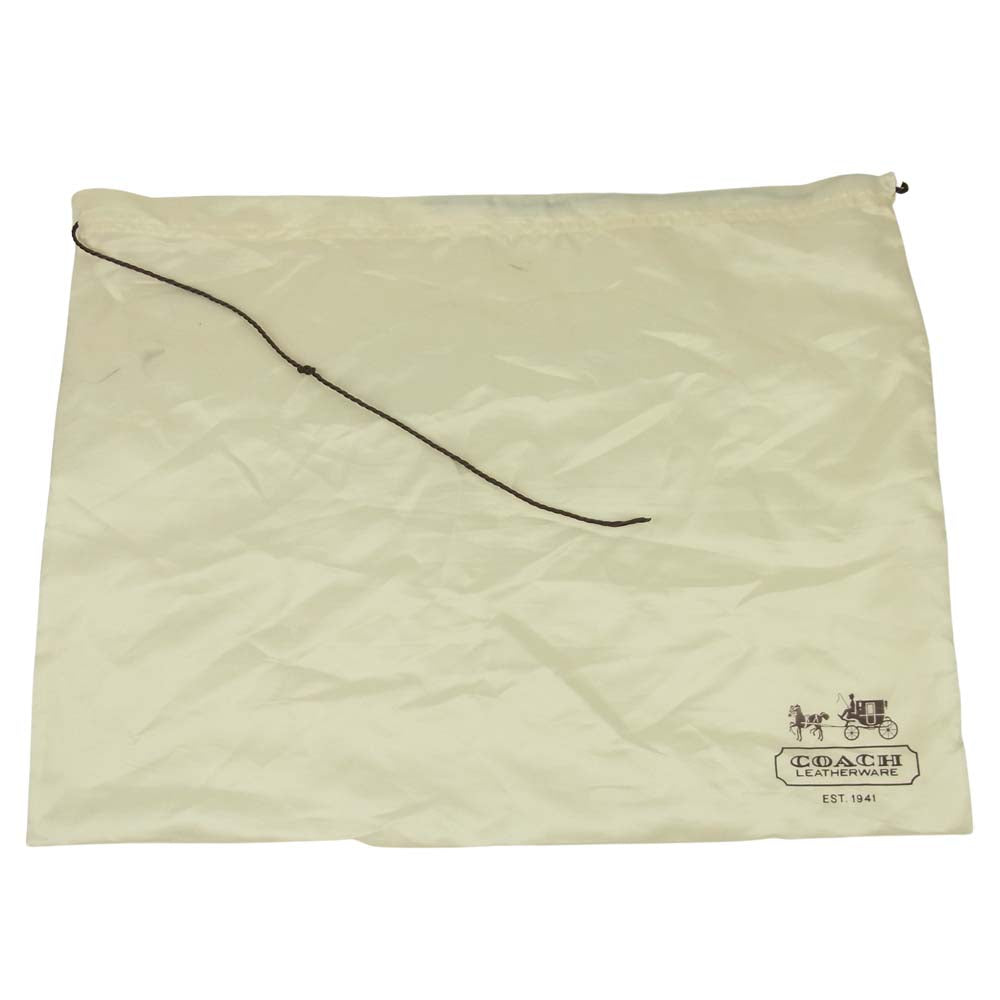 COACH コーチ 16808 クリスティン レザー ホーボー 2way ショルダー ハンド バッグ ベージュ系【中古】