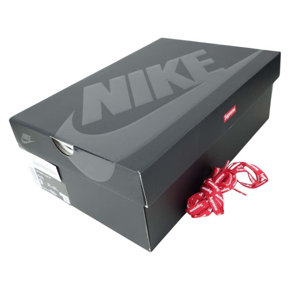 Supreme シュプリーム CU9225-100 × NIKE AIR FORCE 1 Low SP ナイキエアフォース ワン ロー ホワイト系【新古品】【未使用】【中古】