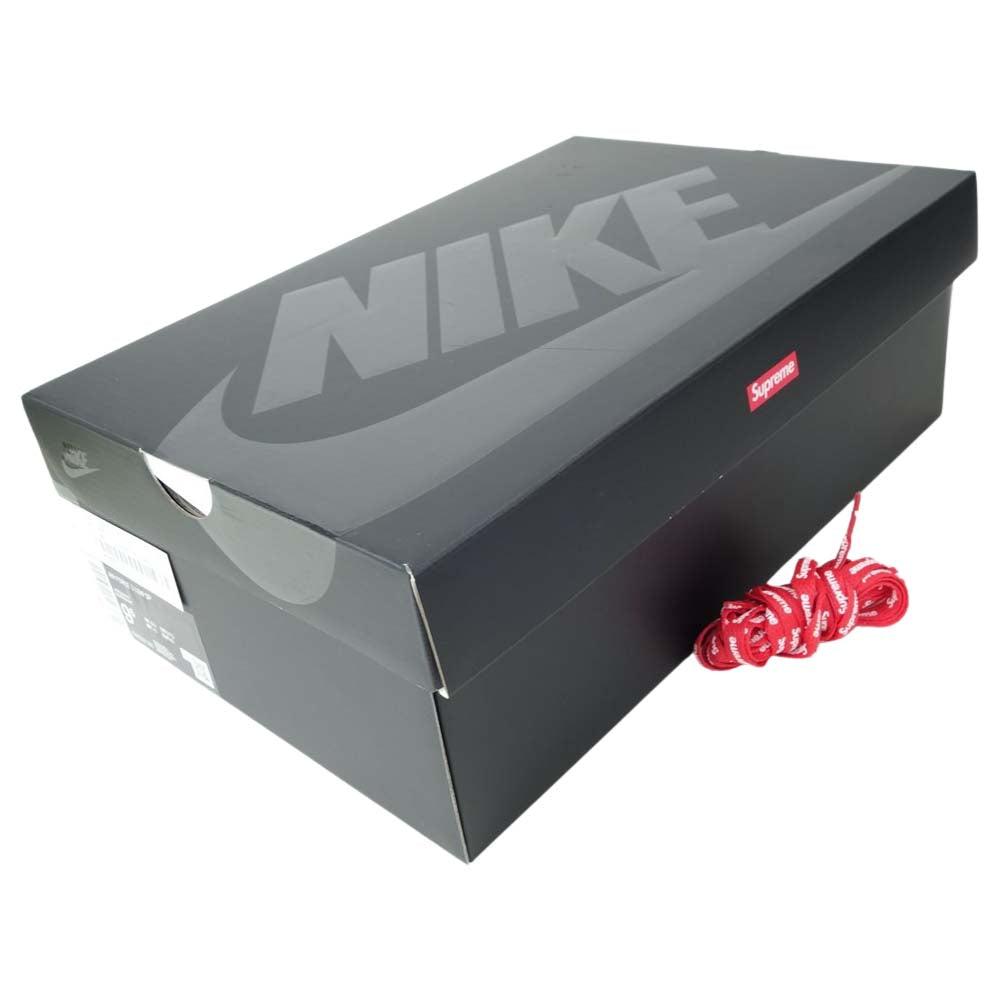 Supreme シュプリーム CU9225-100 × NIKE AIR FORCE 1 Low SP ナイキエアフォース ワン ロー ホワイト系 27.5cm【新古品】【未使用】【中古】