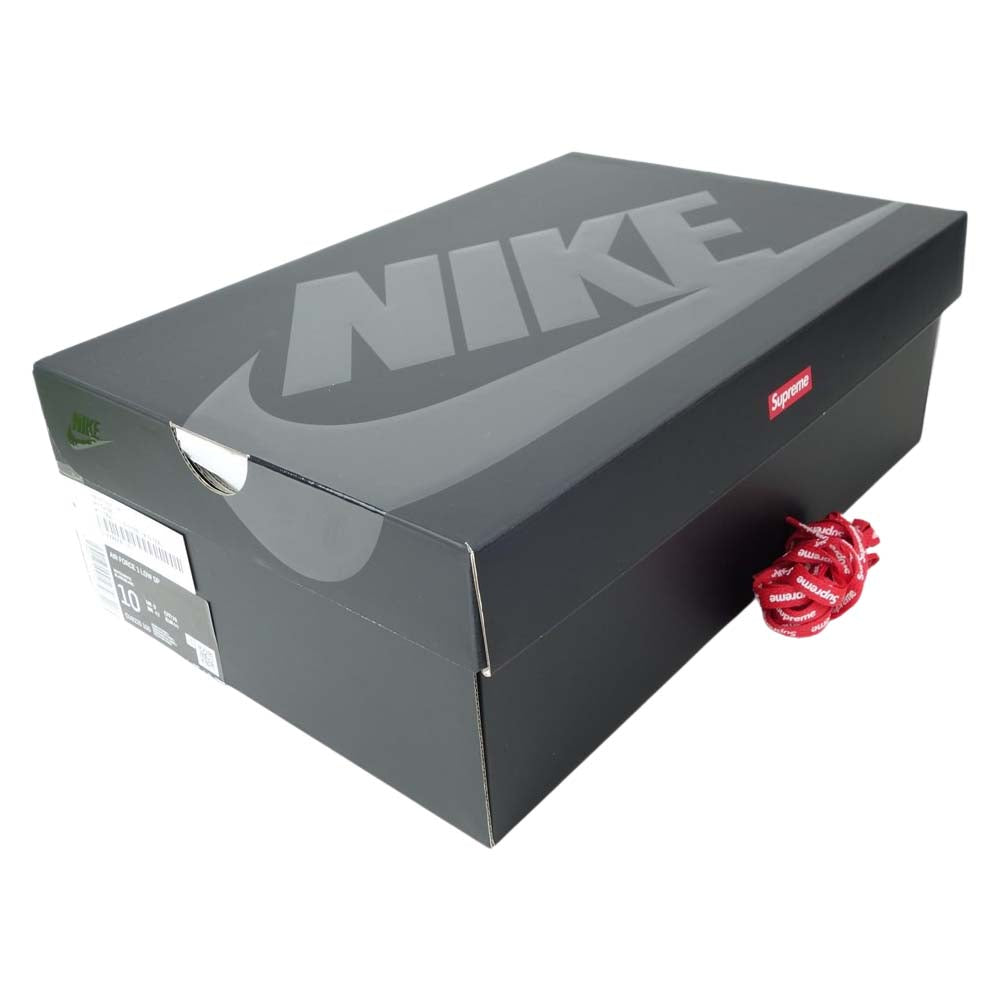 Supreme シュプリーム CU9225-100 × NIKE AIR FORCE 1 Low SP ナイキエアフォース ワン ロー ホワイト系 28cm【新古品】【未使用】【中古】