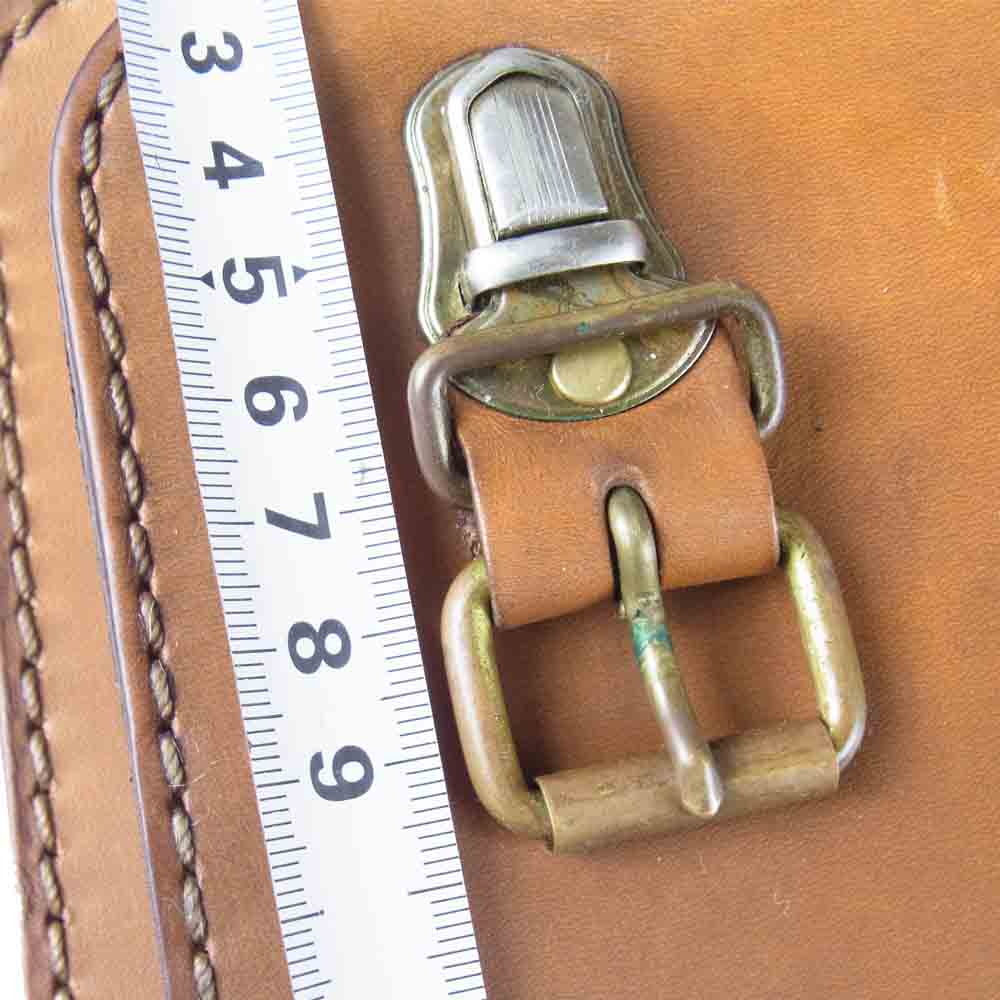 HERZ ヘルツ 2WAY レザー ショルダーバッグ ハンドバッグ ショルダー ハンド バッグ 日本製 ブラウン系【中古】