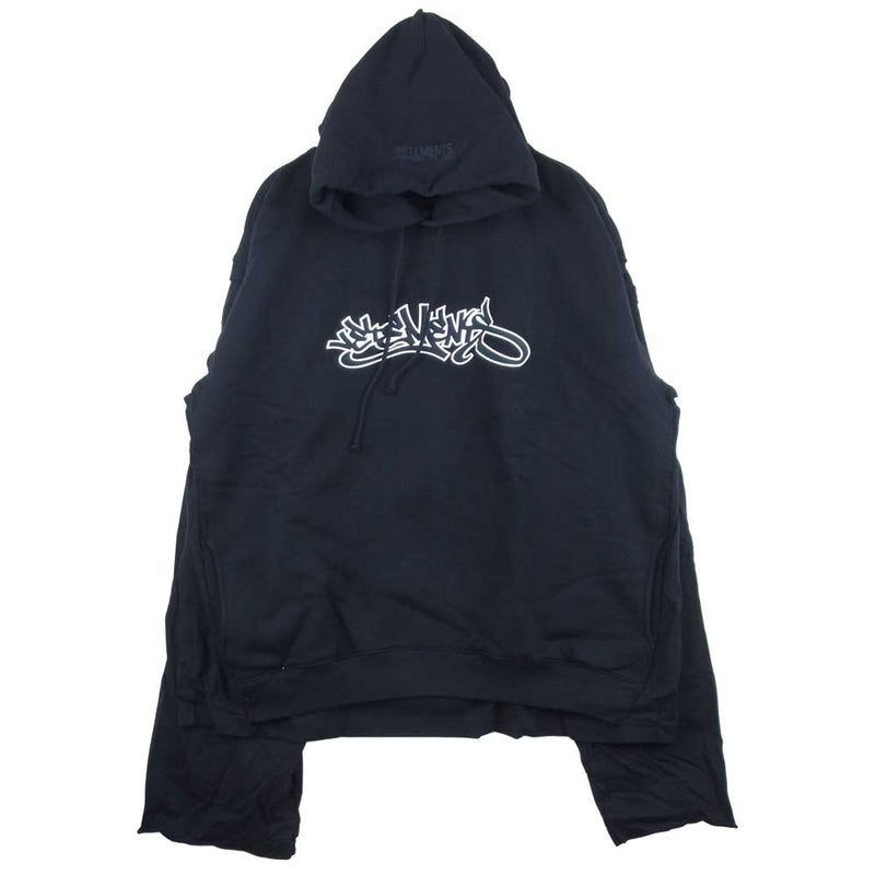 VETEMENTS ヴェトモン 20SS SS20TR184 Patched Long Sleeve Graffiti