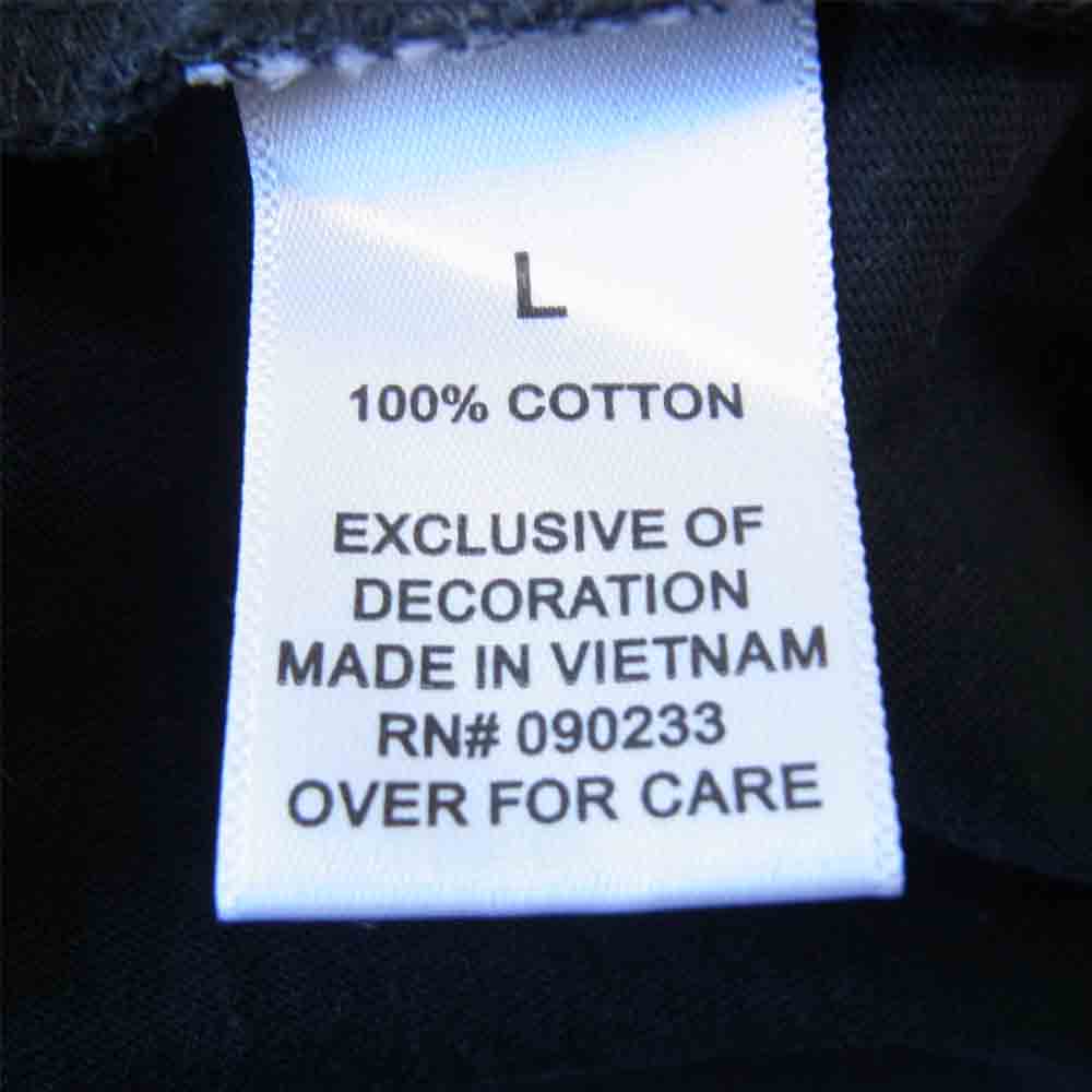 FEAR OF GOD フィアオブゴッド ESSENTIALS Short Sleeve Polo バックロゴプリント 半袖ポロシャツ ブラック系 L【中古】