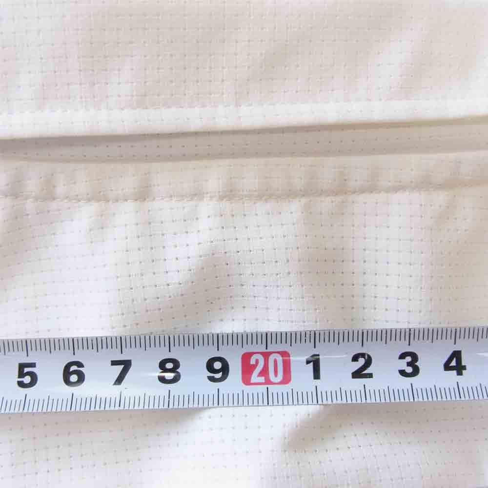 Yohji Yamamoto ヨウジヤマモト Y-3 ワイスリー FS4489 Swim Resort Shirt ロゴプリント スイム リゾート 半袖 オープンカラー シャツ ホワイト系 XL【中古】